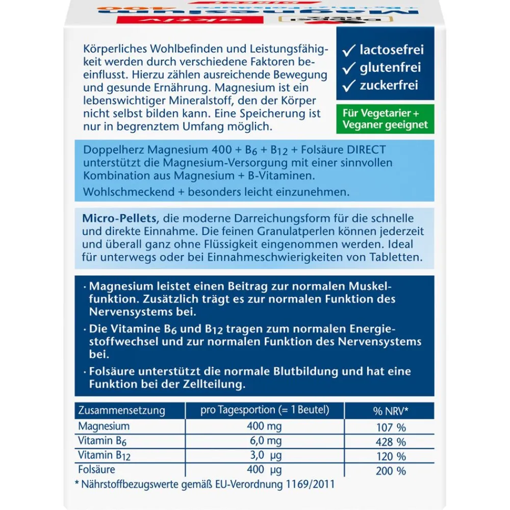 Magnesium 400 DIRECT|Doppelherz New