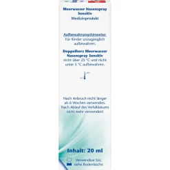 ® Meerwasser Nasenspray Panthenol|Doppelherz Online
