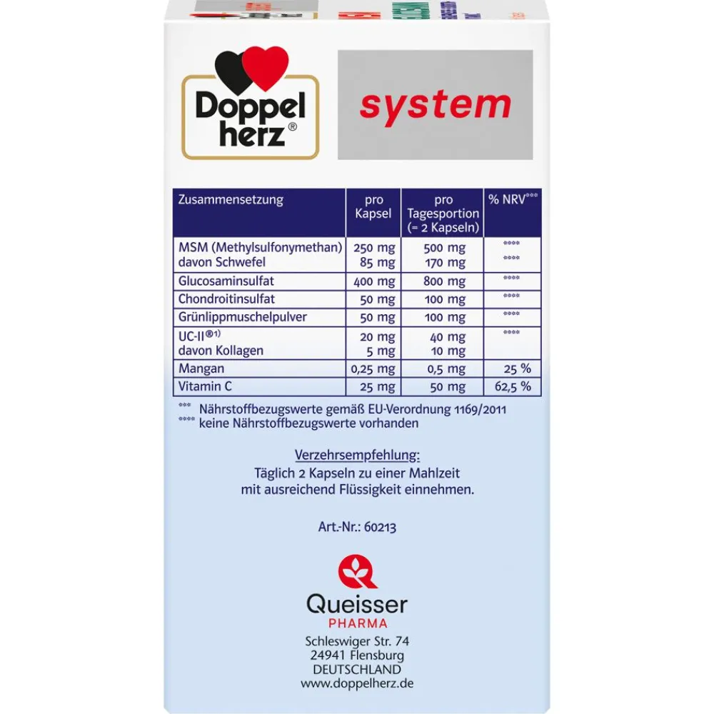 ® MSM Glucosamin|Doppelherz Online