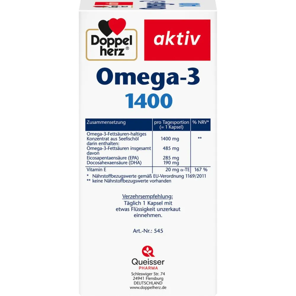 ® Omega-3 1400>Doppelherz New