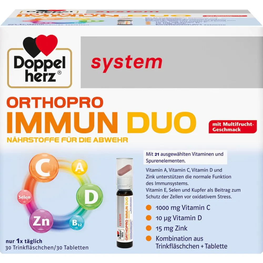 ORTHOPRO IMMUN DUO Trinkfläschchen und Tabletten>Doppelherz Sale