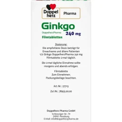 Pharma Ginkgo 240 mg>Doppelherz Hot