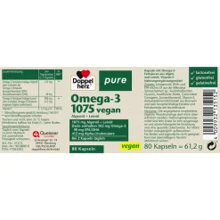 ® pure Omega-3 1075 vegan|Doppelherz Clearance