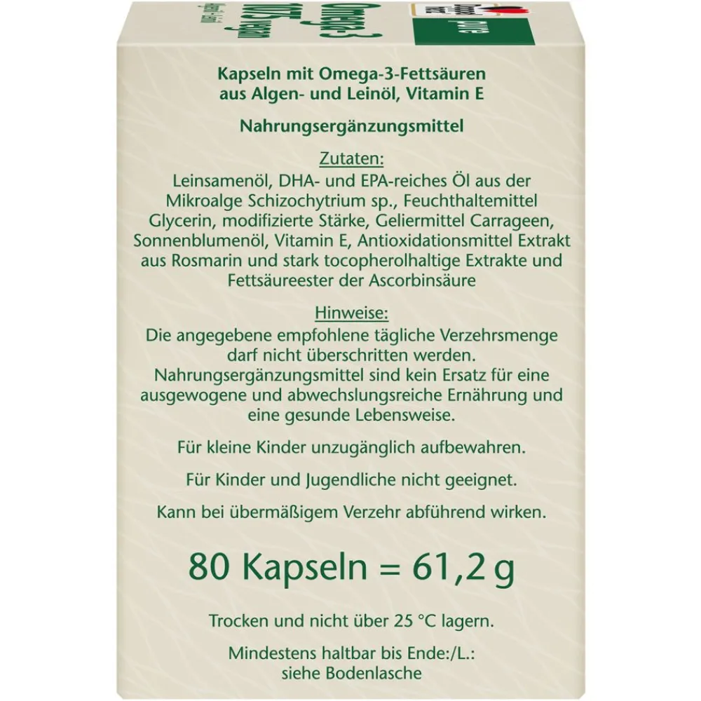 ® pure Omega-3 1075 vegan|Doppelherz Clearance