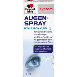 ® system Augenspray Hyaluron 0,3 %>Doppelherz Hot
