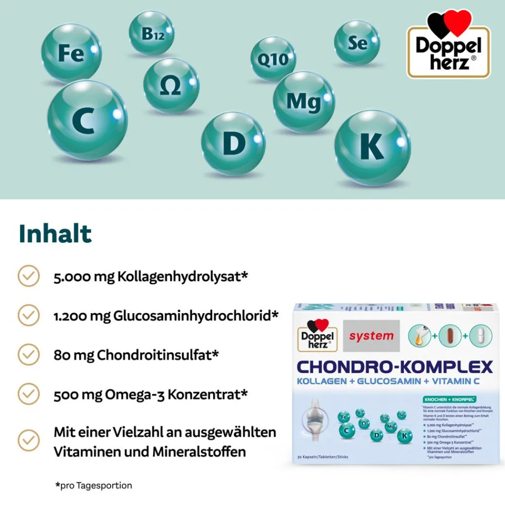 ® system CHONDRO-KOMPLEX|Doppelherz Discount