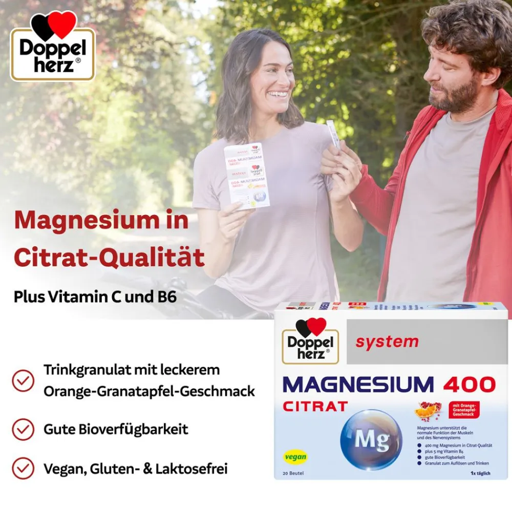 ® system MAGNESIUM 400 CITRAT|Doppelherz Sale