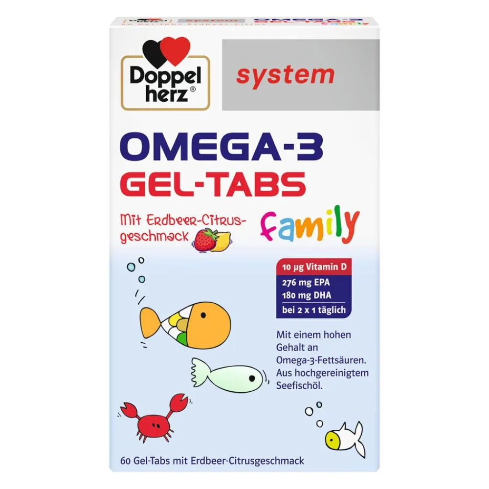 ® system OMEGA-3 GEL-TABS family>Doppelherz Online
