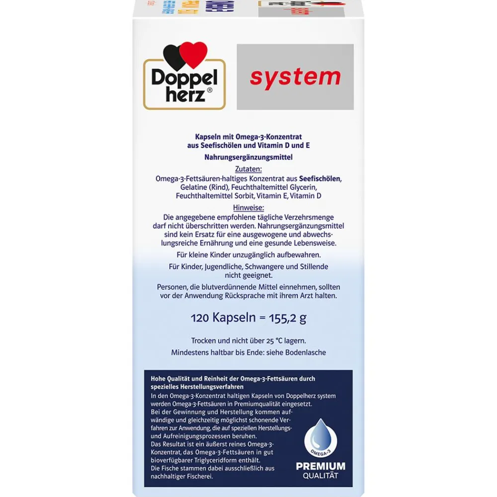 ® system Omega-3 Premium 1500|Doppelherz