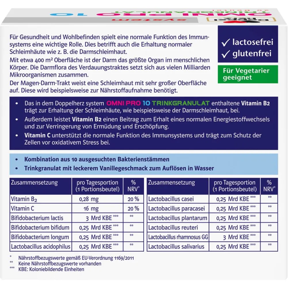 system OMNI PRO 10 TRINKGRANULAT>Doppelherz Clearance