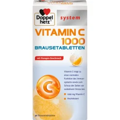 ® system VITAMIN C 1000 Braustebletten|Doppelherz Discount