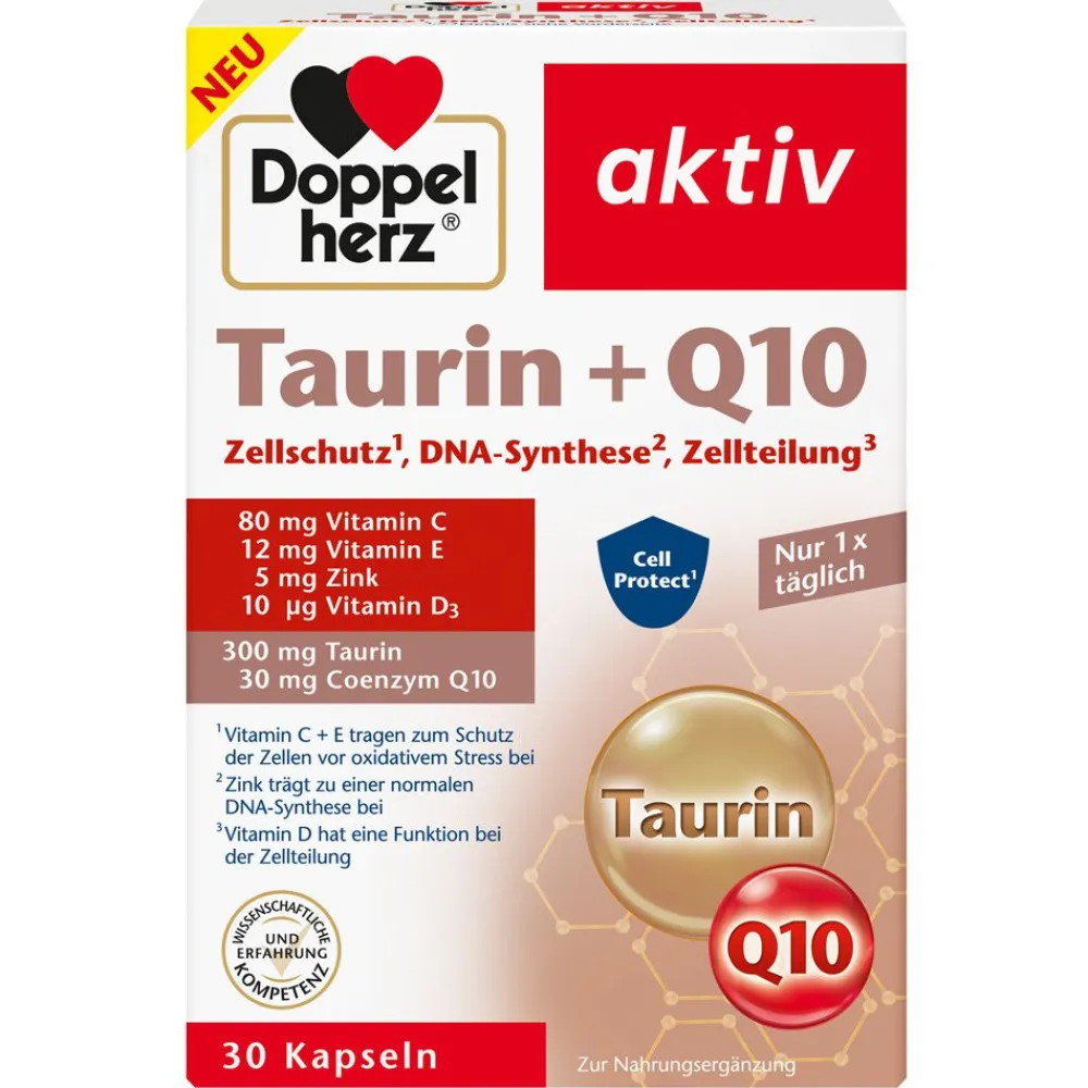 Taurin + Q10 Kapseln>Doppelherz Sale