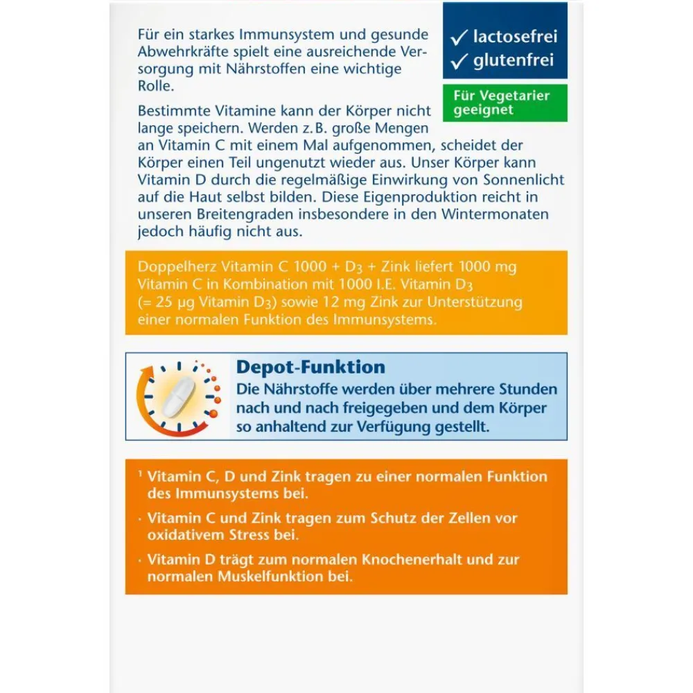 ® Vitamin C 1000 - Jetzt 20% mit dem Code 20 sparen*>Doppelherz