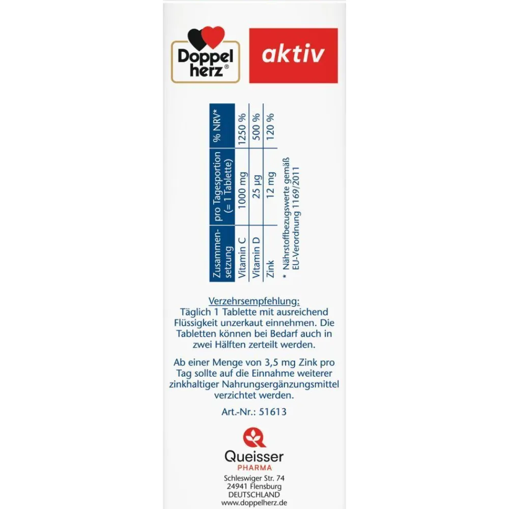 ® Vitamin C 1000 - Jetzt 20% mit dem Code 20 sparen*>Doppelherz