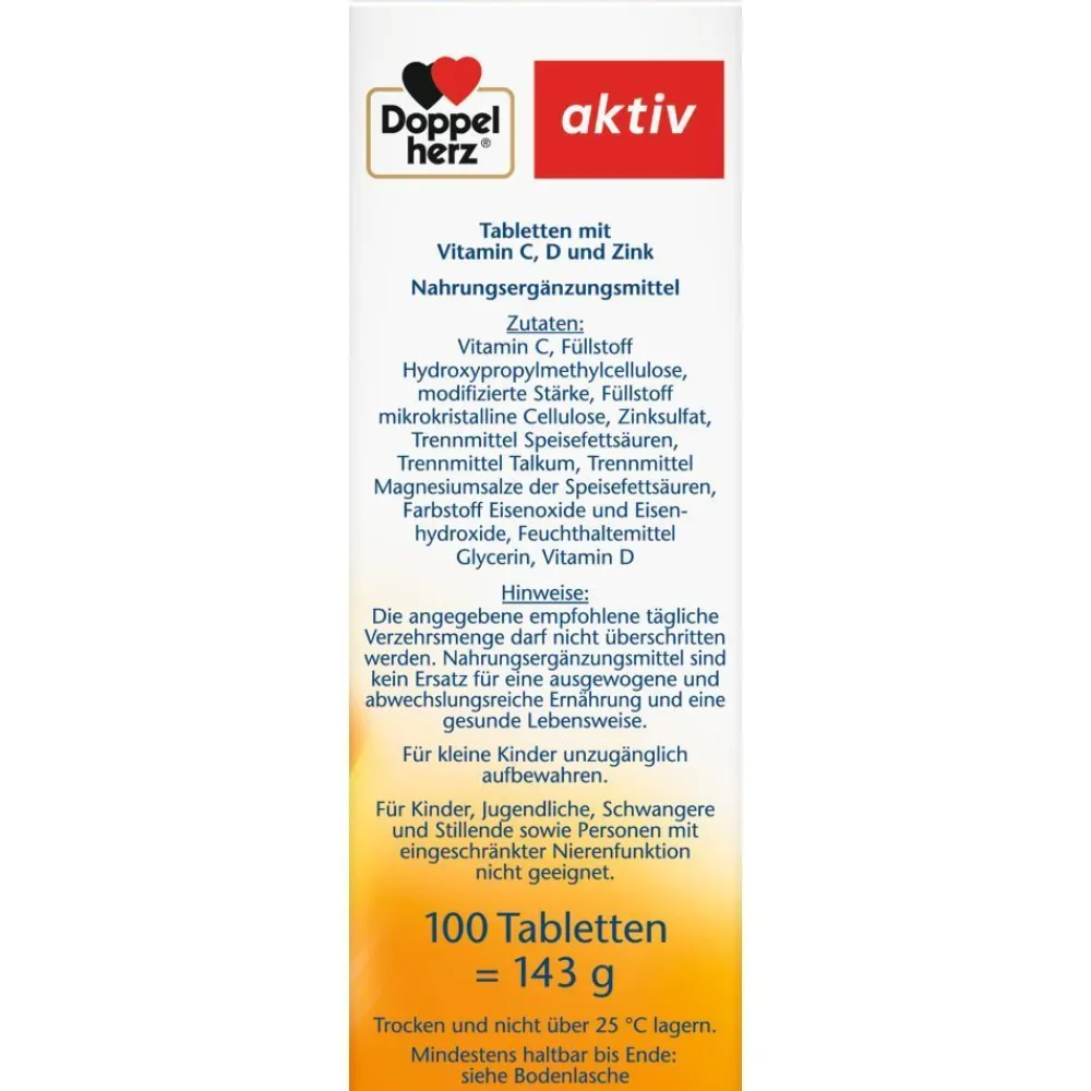 ® Vitamin C 1000 - Jetzt 20% mit dem Code 20 sparen*>Doppelherz