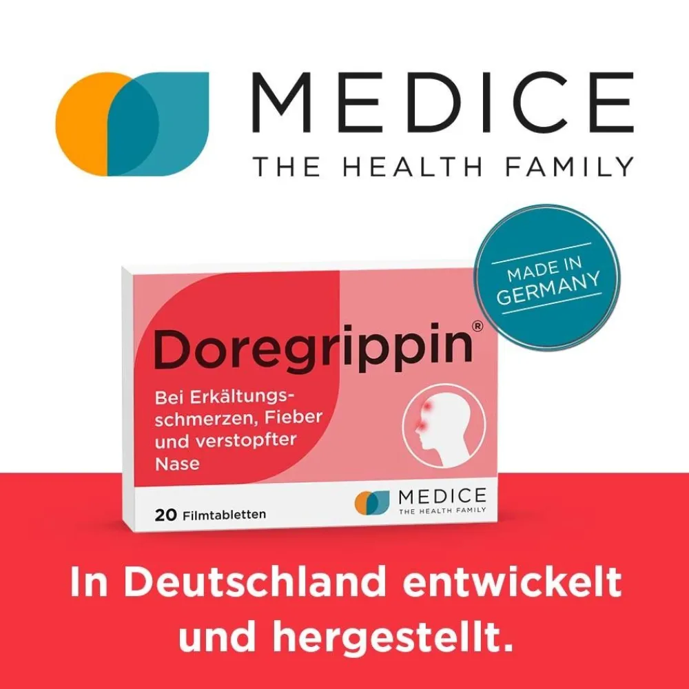 Tabletten bei Erkältungsschmerzen|Doregrippin