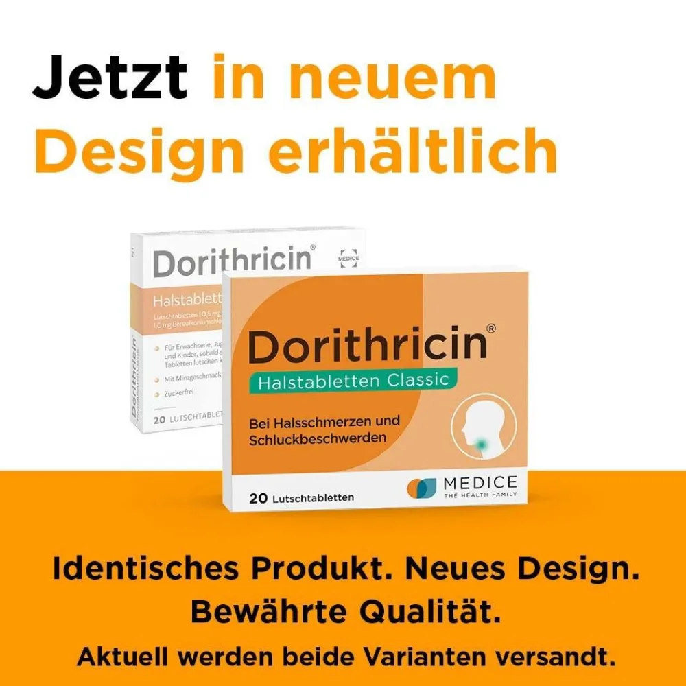® Classic Lutschtabletten bei Halsschmerzen|Dorithricin Outlet