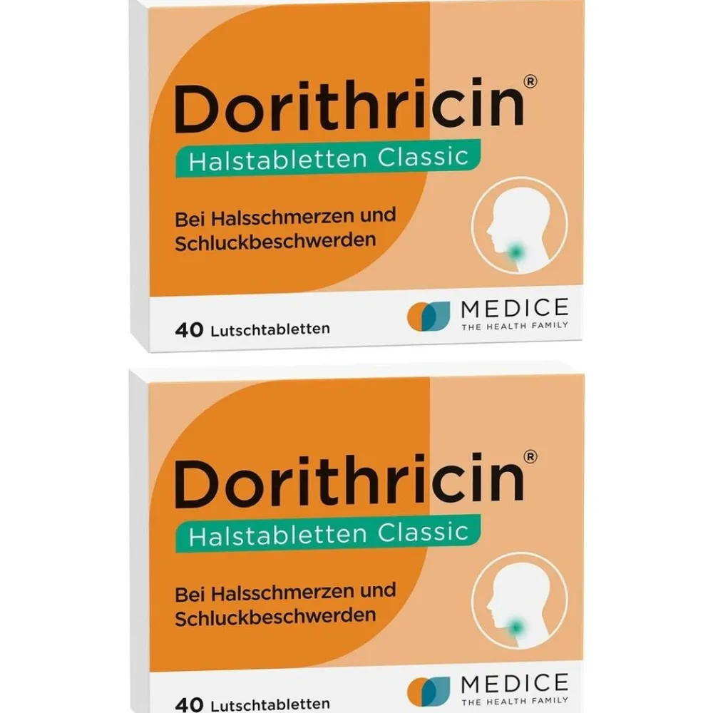 Dorithricin® Classic Lutschtabletten bei Halsschmerzen| Sale