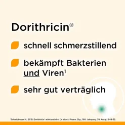 Dorithricin® Classic Lutschtabletten bei Halsschmerzen| Sale