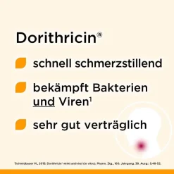 Waldbeere Lutschtabletten bei Halsschmerzen|Dorithricin Clearance