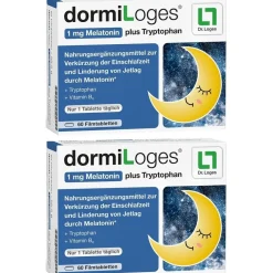 dormiLoges® 1 mg Melatonin plus Tryptophan> New