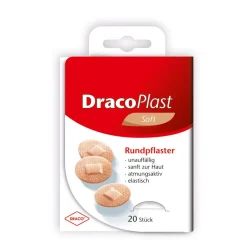 plast Soft Rundpflaster hautfarben 2,2 cm|Draco