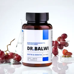 Dr. Balwi Biotin & Keratin Tabletten – Zur Unterstützung von Haarwachstum und Haarstruktur| Outlet