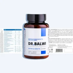 Dr. Balwi Biotin & Keratin Tabletten – Zur Unterstützung von Haarwachstum und Haarstruktur| Outlet