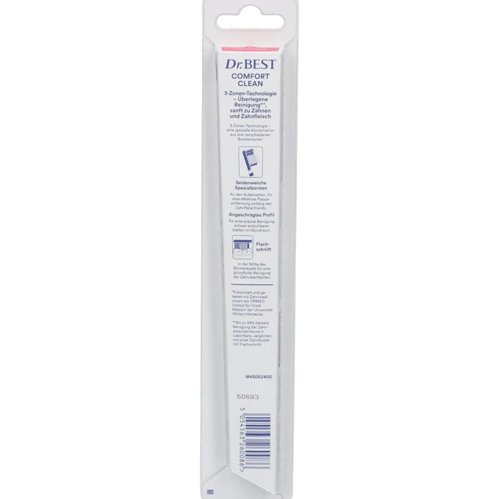 Dr.BEST® Comfort Clean Zahnbürste Soft mit 3-Zonen-Technologie> Sale