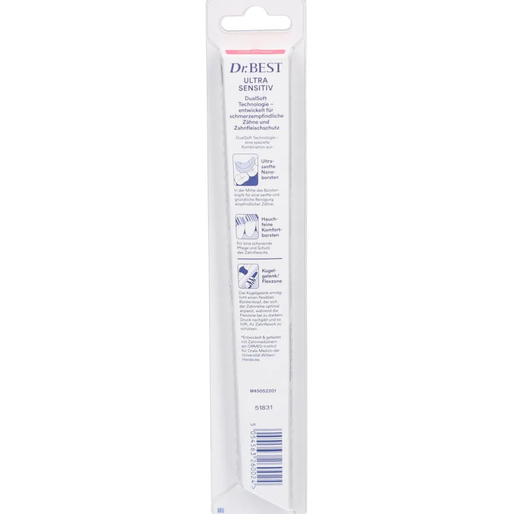 Dr.BEST® Ultra Sensitive Zahnbürste mit DualSoft Technologie – Ultra-Soft| Online