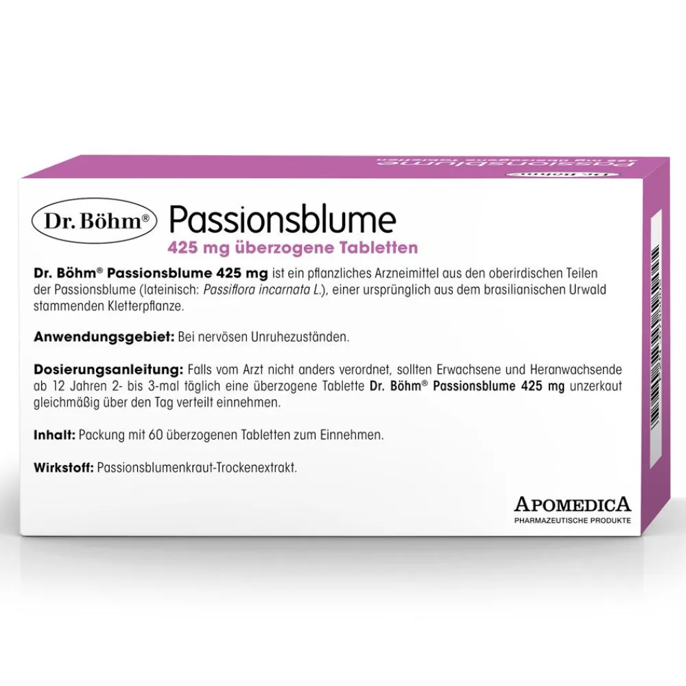 ® Passionsblume 425 mg>Dr. Böhm Hot