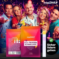 DrinkCheck K.O. Tropfen Schnelltest| New