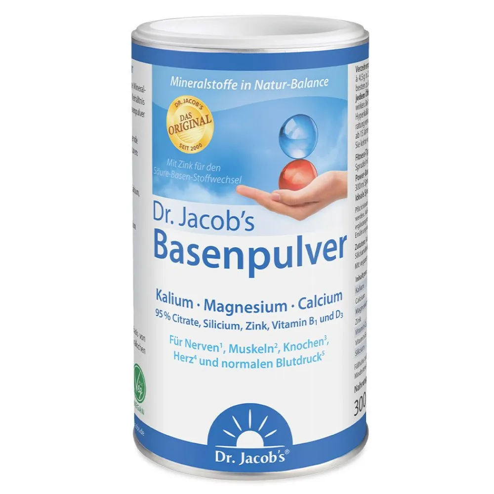 Dr. Jacob's Basenpulver Original Citrat-Mineralstoffe Kalium Magnesium Calcium|Dr. Jacob's Clearance