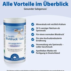 Dr. Jacob's Blutdruck-Salz|Dr. Jacob's Clearance