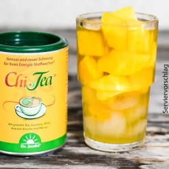 Dr.Jacob's Chi-Tea grüner Tee mit Akazienfaser Kaffee Mate Guarana Acerola Mango><noscript><img width=