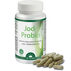 Dr. Jacob's Jod-Probio Milchsäurebakterien Selen Vitamin B12 vegan|Dr. Jacob's New