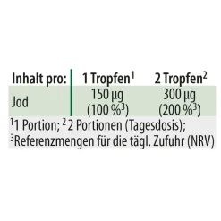 Dr. Jacob's Jod-Tropfen flüssig+stabil 150 mcg 400 Tropfen vegan|Dr. Jacob's Sale
