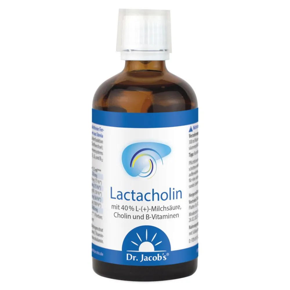 Dr. Jacob's LactaCholin fermentiert Milchsäure Cholin Vitamin-B-Komplex vegan|Dr. Jacob's Online
