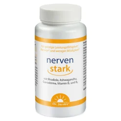 Dr. Jacob's nervenstark – Rosenwurz (Rhodiola) Ashwaganda Reishi-Pilz Vitamin B1>Dr. Jacob's Hot