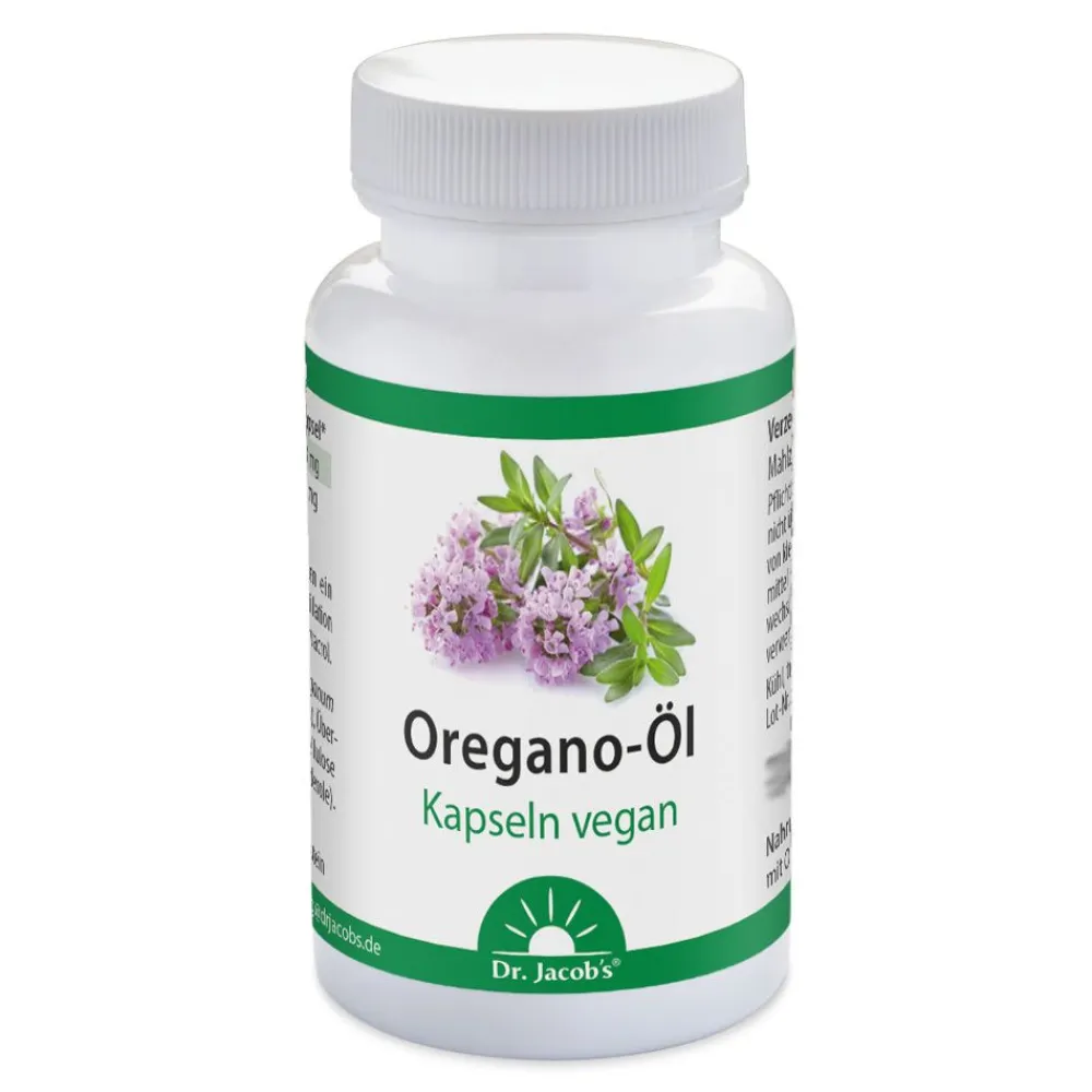 Dr. Jacob's Oregano-Öl Kapseln Carvacrol Thymol vegan|Dr. Jacob's Sale