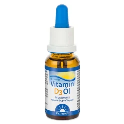 Dr. Jacob's Vitamin D3 Öl 640 Tropfen 800 IE D3 vegetarisch>Dr. Jacob's Hot