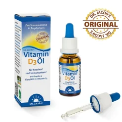 Dr. Jacob's Vitamin D3 Öl 640 Tropfen 800 IE D3 vegetarisch>Dr. Jacob's Hot