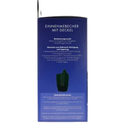 Dr. Junghans® Einnehmebecher mit 2 Griffen und Deckel 12 mm grün| Online