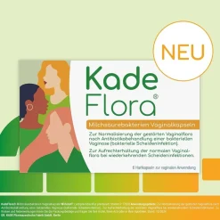 DR. KADE KadeFlora Milchsäurebakterien Vaginalkapseln - zum Aufbau und Erhalt der Vaginalflora><noscript><img width=