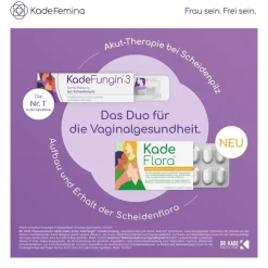 DR. KADE KadeFlora Milchsäurebakterien Vaginalkapseln - zum Aufbau und Erhalt der Vaginalflora><noscript><img width=