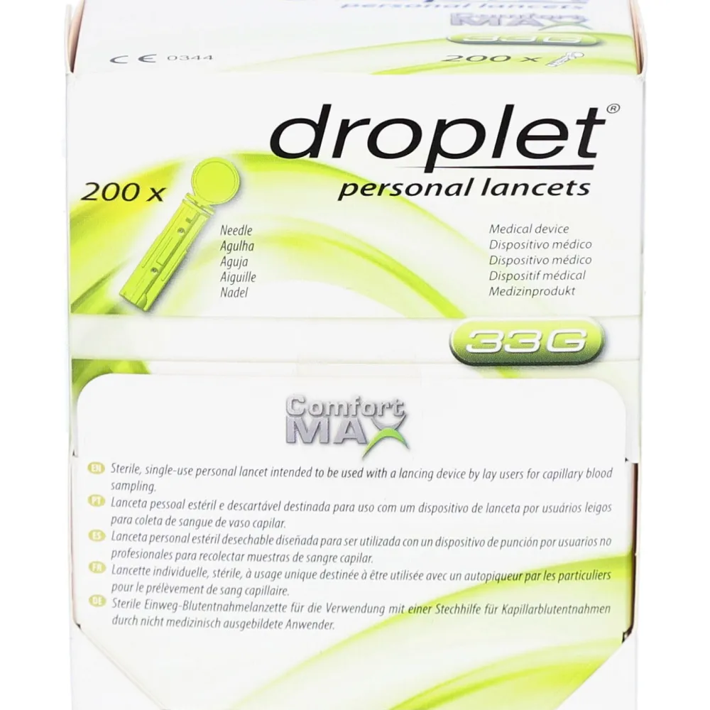droplet® personal lancets 33G> Sale