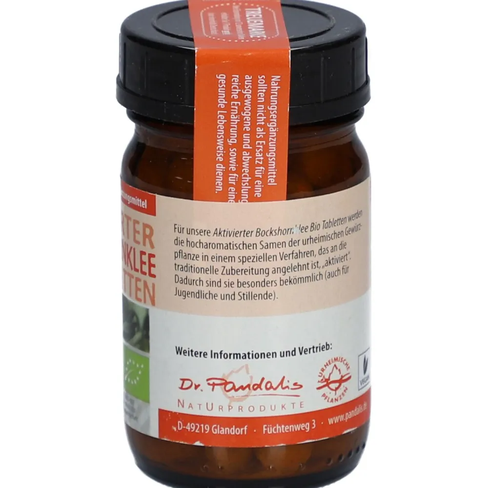 Dr. Pandalis Aktivierter Bockshornklee BIO Tabletten| Best