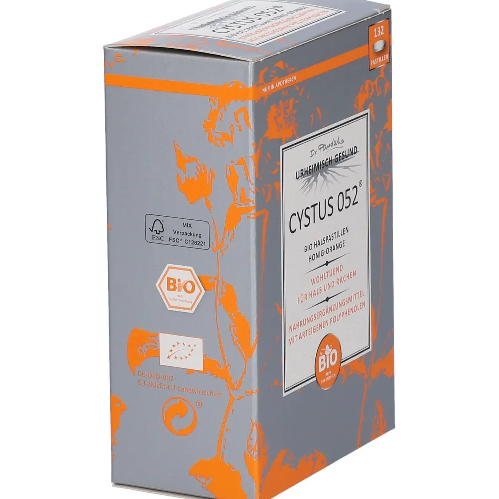 Dr. Pandalis 052® Bio Halspastillen – Honig-Orange>Cystus Sale