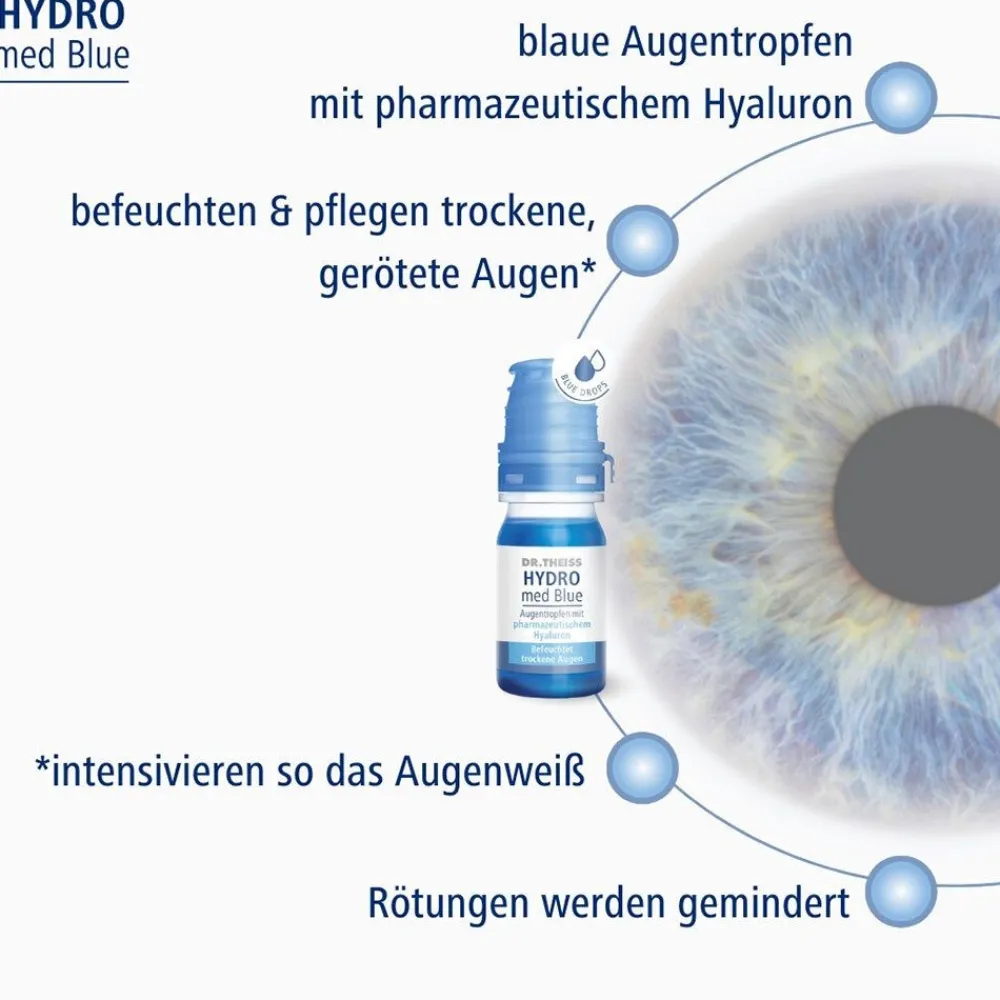 Hydro med Blue Augentropfen>DR. THEISS Best