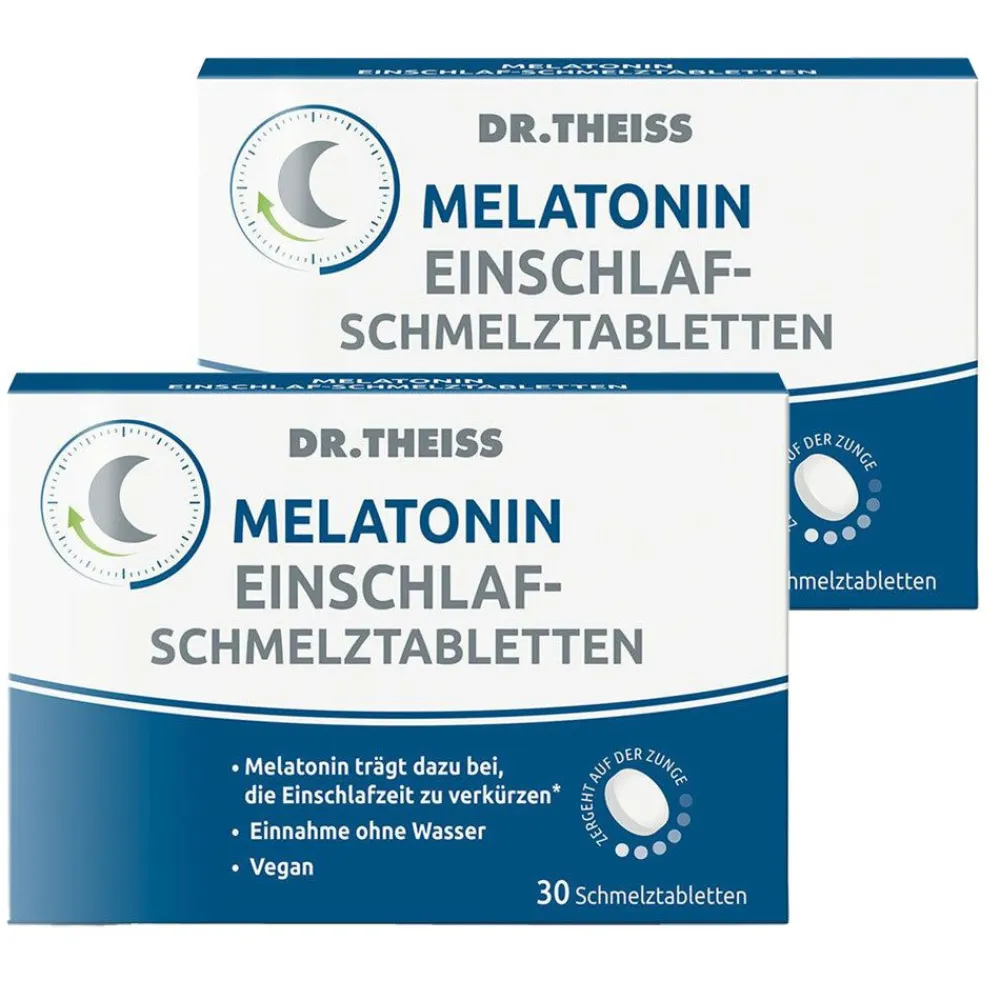 MELATONIN EINSCHLAFTABLETTEN>DR. THEISS Best